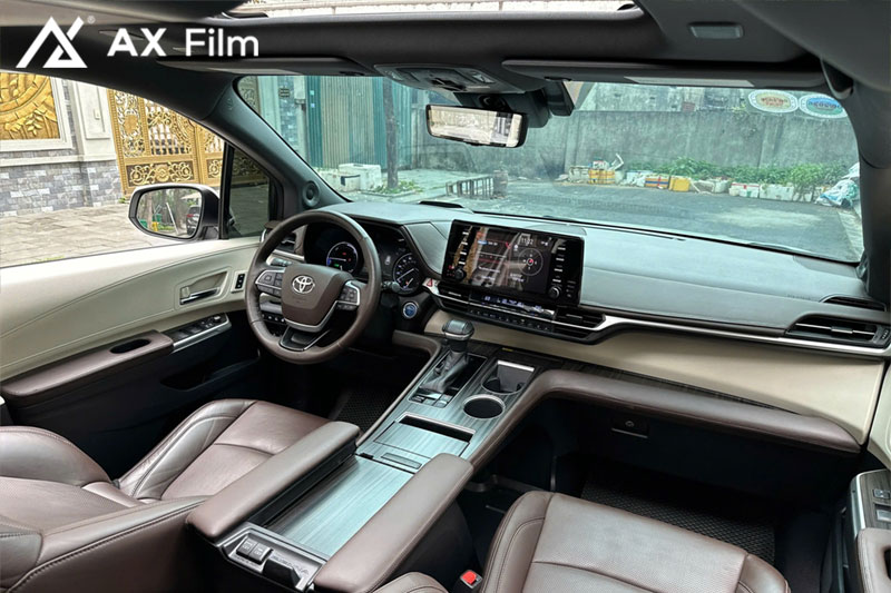 nội thất xe toyota sienna